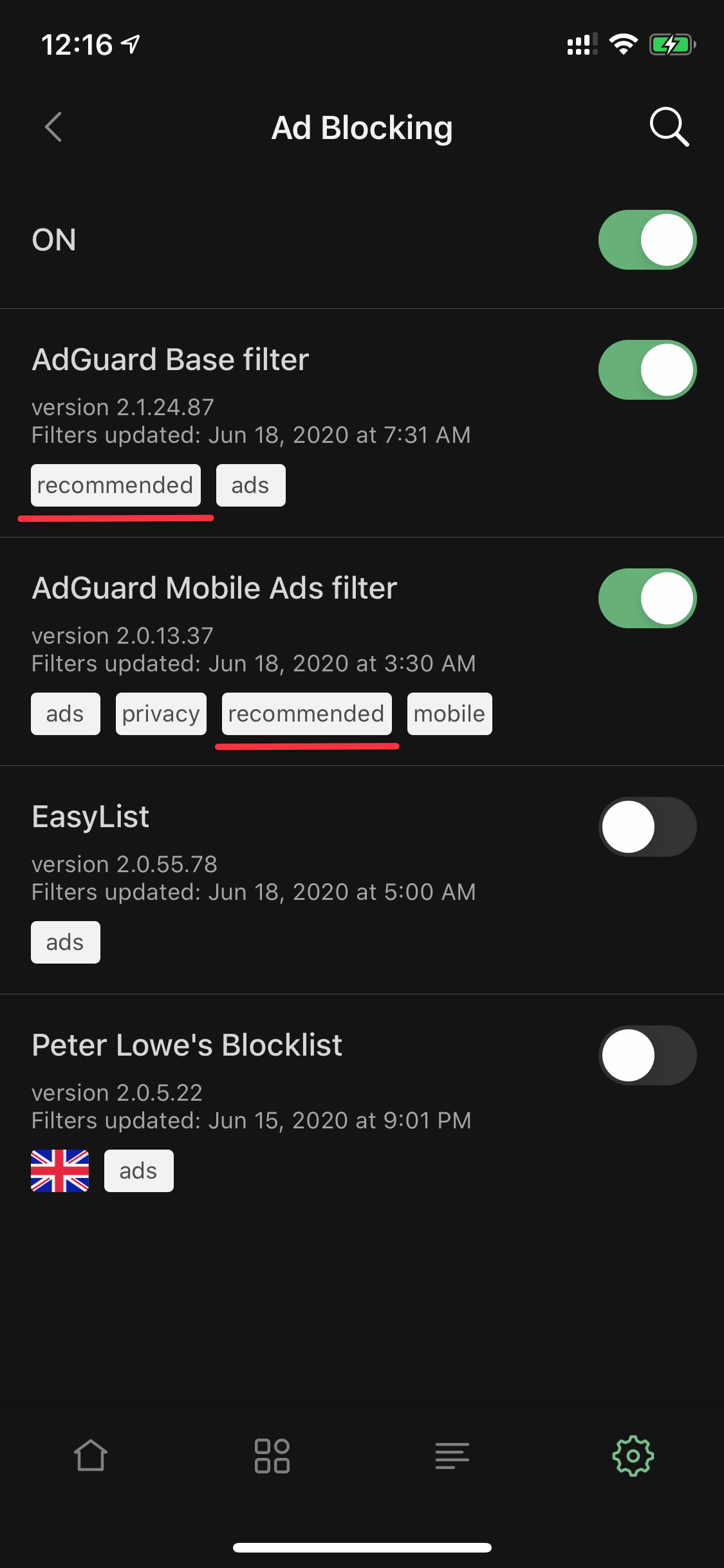 how to use adguard ios